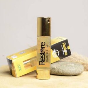 Hair serum for different hair types, including dry, oily, frizzy, and curly hair